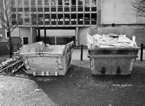 Secure data disposal during office clearance