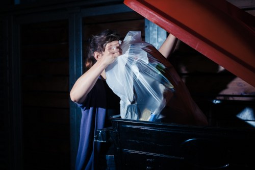 Customer support for skip hire services