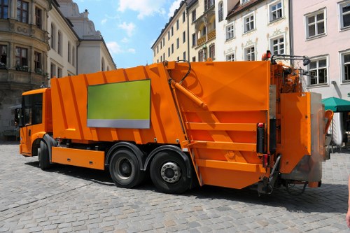 Booking process for skip hire services in Yeading
