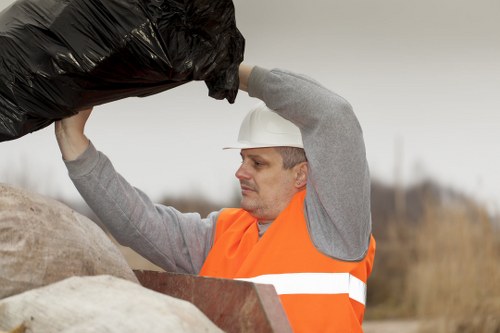 Types of recyclable materials collected in Yeading